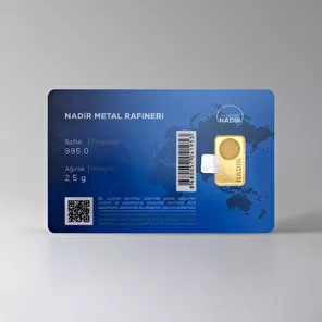 NadirGold 2‚5 Gr Külçe Altın1 - 2