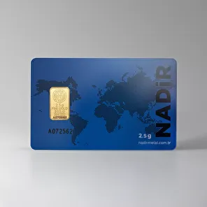 NadirGold 2‚5 Gr Külçe Altın1 - 1