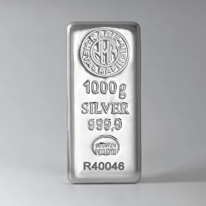 NadirGold 1000 Gr 999‚9 Gümüş Külçe - 1